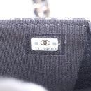 CHANEL Chain Shoulder Pouch Mini Matelasse 12 Satin Beige Gold CC Auth 185440M-11