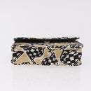 CHANEL Chain Shoulder Pouch Mini Matelasse 12 Satin Beige Gold CC Auth 185440M-5