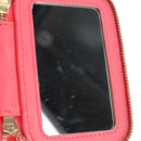 CHANEL Chain Vanity Shoulder Bag Lamb Skin Pink Gold CC Auth 185442SAM-24