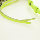 BALENCIAGA Chain Le Cagole Mini Bag Leather 2way Green Silver Auth 185444M-19
