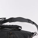BALENCIAGA The First Hand Bag Leather 2way Black 103208 Auth 185447M-10