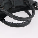 BALENCIAGA The Town Hand Bag Leather 2way Green 240579 Auth 185448M-7