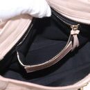 BALENCIAGA Classic Metallic Edge Mini City Bag Leather 2way Pink Auth 185449V-24