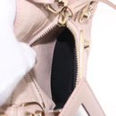 BALENCIAGA Classic Metallic Edge Mini City Bag Leather 2way Pink Auth 185449V-25
