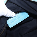 BALENCIAGA Zazigi Hand Bag Leather 2way Light Blue 128523 Auth 185450M-22