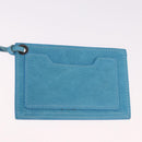 BALENCIAGA Zazigi Hand Bag Leather 2way Light Blue 128523 Auth 185450M-29