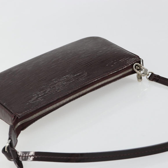 LOUIS VUITTON Epi Electric Pochette Accessoires Plunge Electric LV Auth 185451V