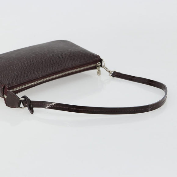 LOUIS VUITTON Epi Electric Pochette Accessoires Plunge Electric LV Auth 185451V