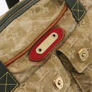 LOUIS VUITTON Monogram Fragrance Jasmine Hand Bag Khaki M95772 LV Auth 185452SAV-20