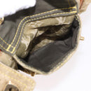 LOUIS VUITTON Monogram Fragrance Jasmine Hand Bag Khaki M95772 LV Auth 185452SAV-28