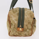 LOUIS VUITTON Monogram Fragrance Jasmine Hand Bag Khaki M95772 LV Auth 185452SAV-4