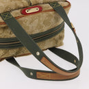 LOUIS VUITTON Monogram Fragrance Jasmine Hand Bag Khaki M95772 LV Auth 185452SAV-7