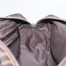 FENDI Zucca Canvas Umhängetasche Schwarz Braun Original 185459-19