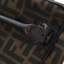 FENDI Zucca Canvas Umhängetasche Schwarz Braun Original 185459-25