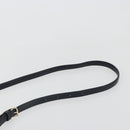 Miu Miu Biker Matelasse Hand Bag Leather 2way Navy Gold Auth 185462-9