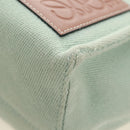 LOEWE Cushion Tote Bag Canvas Green Auth 185464V-9