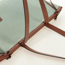 LOEWE Cushion Tote Bag Canvas Green Auth 185464V-7