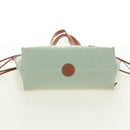 LOEWE Cushion Tote Bag Canvas Green Auth 185464V-5