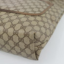 GUCCI GG Supreme Web Sherry Line Tote Bag PVC Beige 41 004 4465 Auth 185466-8