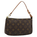 LOUIS VUITTON Monogram Pochette Accessoires Pouch M51980 LV Auth 185469A-1