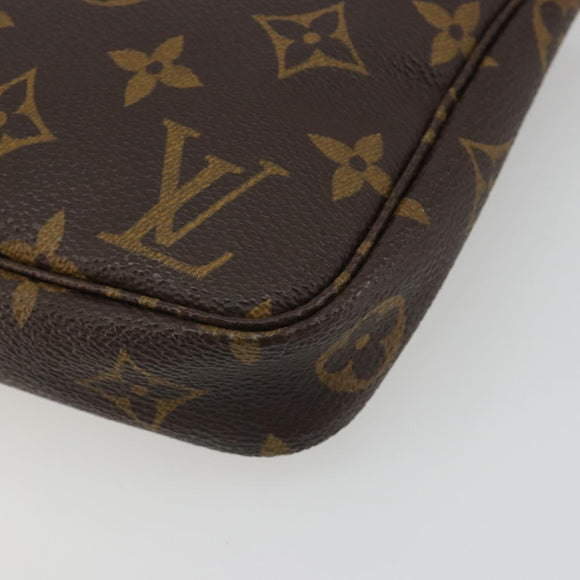 LOUIS VUITTON Monogram Pochette Accessoires Pouch M51980 LV Auth 185469A