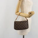 LOUIS VUITTON Monogram Pochette Accessoires Pouch M51980 LV Auth 185469A-20