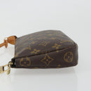 LOUIS VUITTON Monogram Pochette Accessoires Pouch M51980 LV Auth 185469A-4