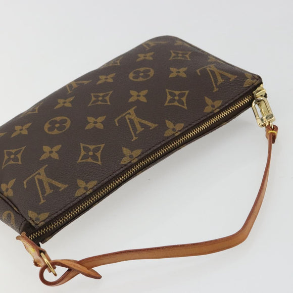LOUIS VUITTON Monogram Pochette Accessoires Pouch M51980 LV Auth 185469A