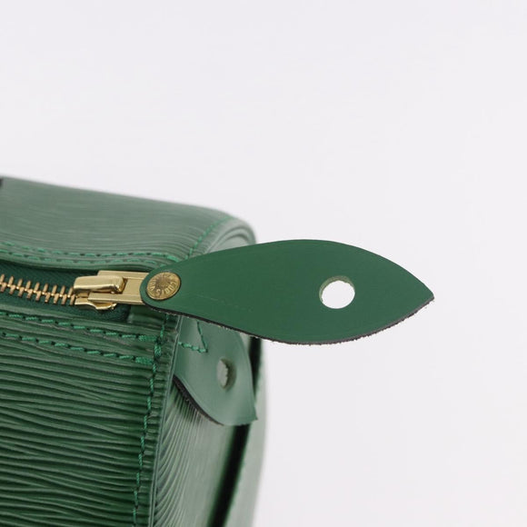 LOUIS VUITTON Epi Speedy 25 Hand Bag Borneo Green M43014 LV Auth 185470SAV