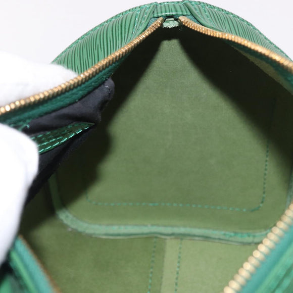 LOUIS VUITTON Epi Speedy 25 Handtasche Borneo Green M43014 LV Auth 185470SAV