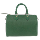 LOUIS VUITTON Epi Speedy 25 Hand Bag Borneo Green M43014 LV Auth 185470SAV-3