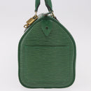 LOUIS VUITTON Epi Speedy 25 Handtasche Borneo Green M43014 LV Auth 185470SAV-3