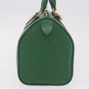 LOUIS VUITTON Epi Speedy 25 Hand Bag Borneo Green M43014 LV Auth 185470SAV-5