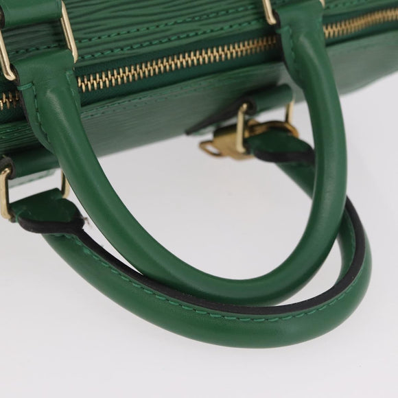 LOUIS VUITTON Epi Speedy 25 Hand Bag Borneo Green M43014 LV Auth 185470SAV