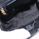 Salvatore Ferragamo Vala Shoulder Bag Patent leather 2way Black Gold Auth 185471-10