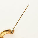 CHANEL COCO Mark Brooch metal Gold Tone CC Auth 185473V-11