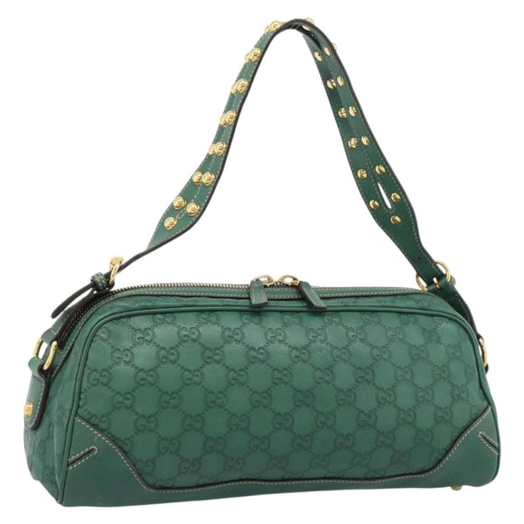 GUCCI GG Canvas Guccissima Isetan's 120th Anniversary Green Auth 185474SAM