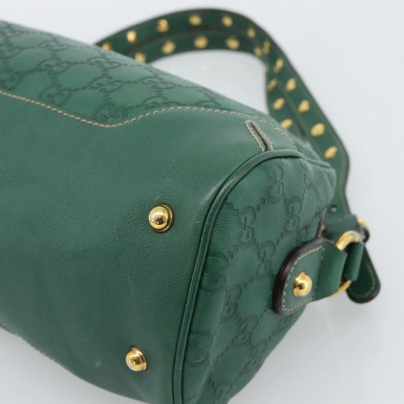GUCCI GG Canvas Guccissima Isetan's 120th Anniversary Green Auth 185474SAM