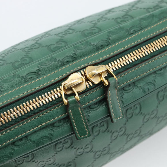 GUCCI GG Canvas Guccissima Isetan's 120th Anniversary Green Auth 185474SAM