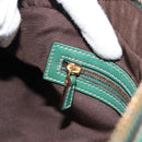 GUCCI GG Canvas Guccissima Isetan's 120th Anniversary Green Auth 185474SAM-21