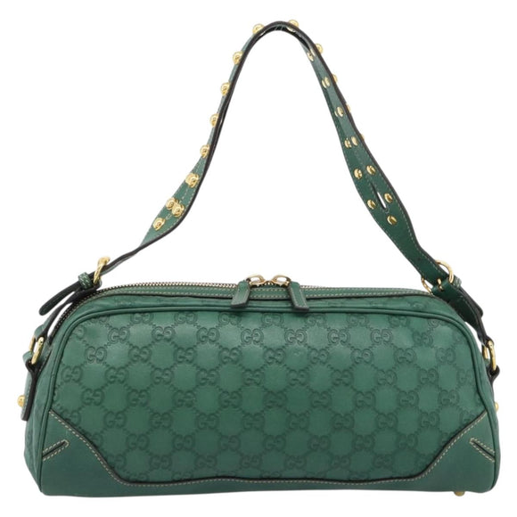 GUCCI GG Canvas Guccissima Isetan's 120th Anniversary Green Auth 185474SAM