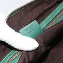 GUCCI GG Canvas Guccissima Isetan's 120th Anniversary Green Auth 185474SAM-11