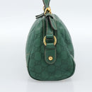 GUCCI GG Canvas Guccissima Isetan's 120th Anniversary Green Auth 185474SAM-4