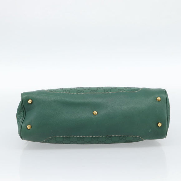 GUCCI GG Canvas Guccissima Isetan's 120th Anniversary Green Auth 185474SAM