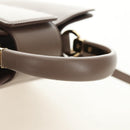 Salvatore Ferragamo Gancini Hand Bag Leather 2way Auth 185475V-8