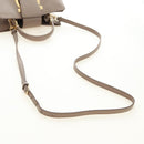 Salvatore Ferragamo Gancini Hand Bag Leather 2way Auth 185475V-9