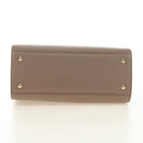 Salvatore Ferragamo Gancini Hand Bag Leather 2way Auth 185475V-6