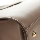 Salvatore Ferragamo Gancini Hand Bag Leather 2way Auth 185475V-18