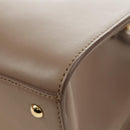 Salvatore Ferragamo Gancini Hand Bag Leather 2way Auth 185475V-21