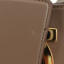 Salvatore Ferragamo Gancini Hand Bag Leather 2way Auth 185475V-2